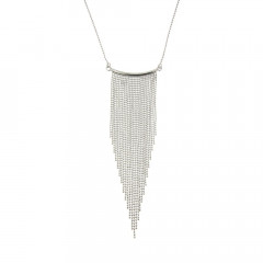 Collier frange Argent multifils JOSEPHINE GM